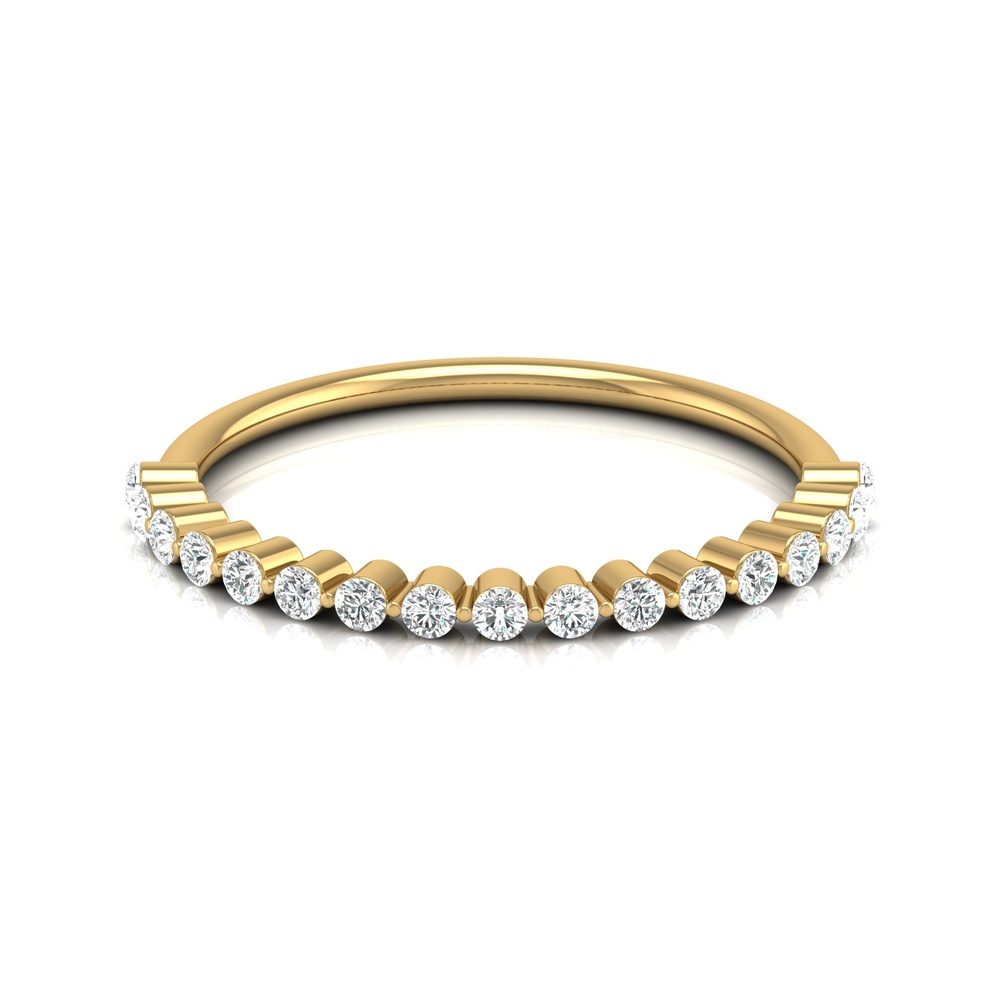 Cascade – Everyday wear lab-grown diamond ring in 14k yellow gold 2024-07-02