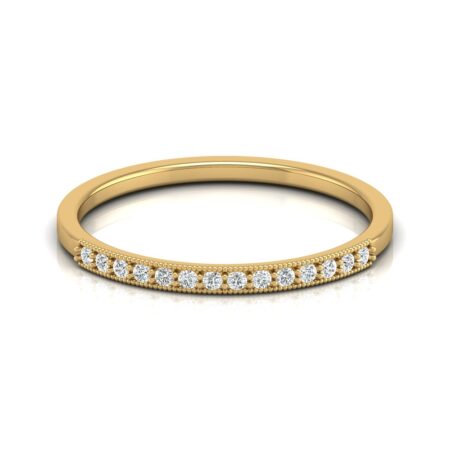 Serene – Everyday wear lab-grown diamond ring in 14k yellow gold 2024-06-29