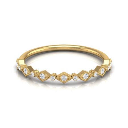 Solstice – Everyday wear lab-grown diamond ring in 14k yellow gold 2024-06-29