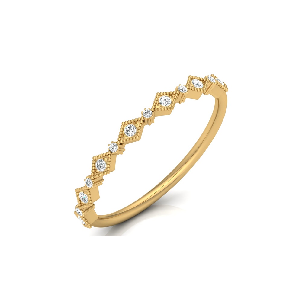 Solstice – Everyday wear lab-grown diamond ring in 14k yellow gold 2024-07-01