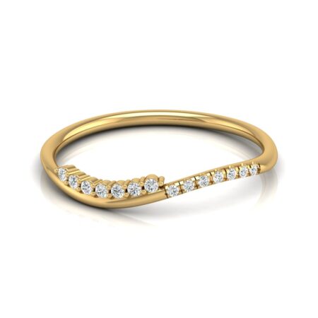 Glimmer – Everyday wear lab-grown diamond ring in 14k yellow gold 2024-07-02