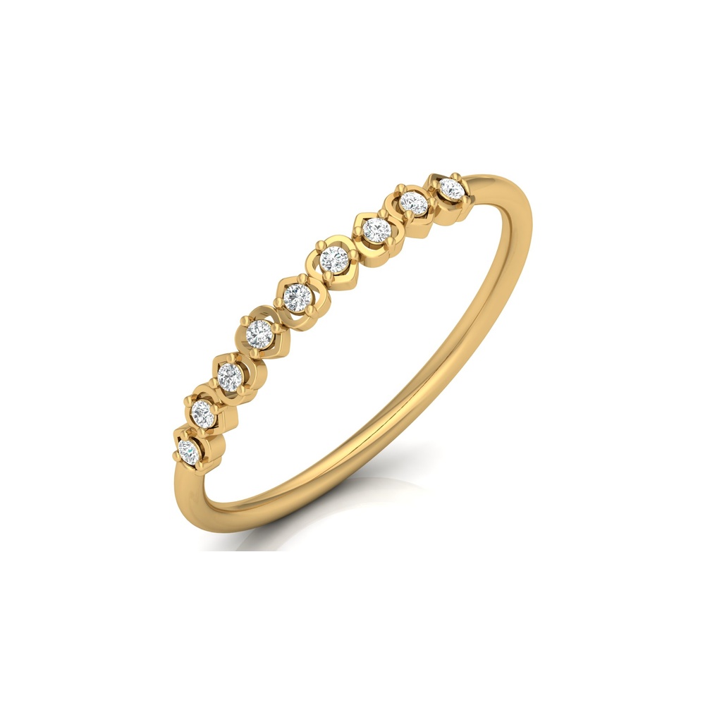 Eden – Everyday wear lab-grown diamond ring in 14k yellow gold 2024-07-01