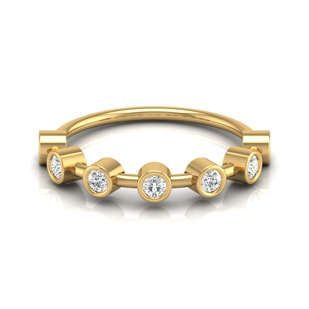 Luminary – Everyday wear lab-grown diamond ring in 14k yellow gold 2024-07-02