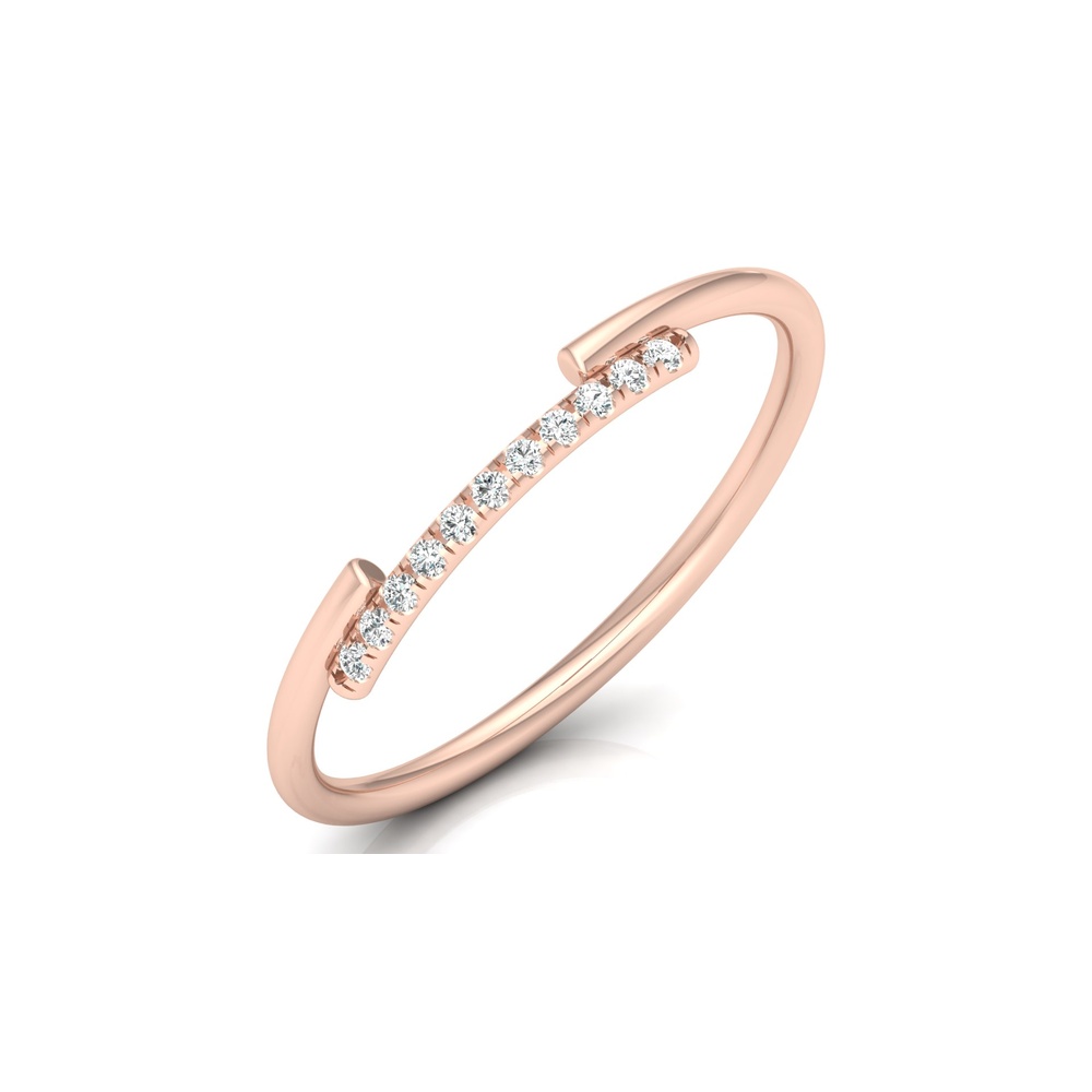 Saffron – Everyday wear lab-grown diamond ring in 14k yellow gold 2024-07-01