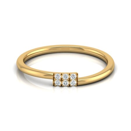 Twilight – Everyday wear lab-grown diamond ring in 14k yellow gold 2024-07-02