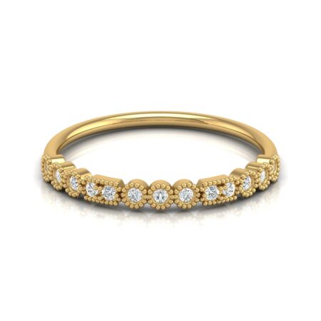 Citrine – Everyday wear lab-grown diamond ring in 14k yellow gold 2024-07-02
