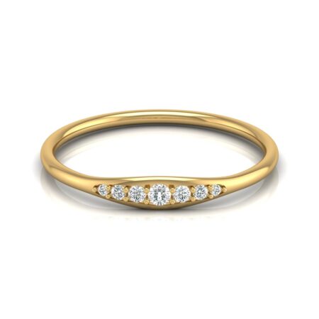 Alchemy – Everyday wear lab-grown diamond ring in 14k yellow gold 2024-07-02