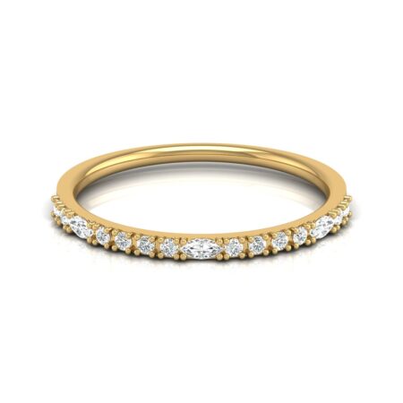 Tidal – Everyday wear lab-grown diamond ring in 14k yellow gold 2024-07-02