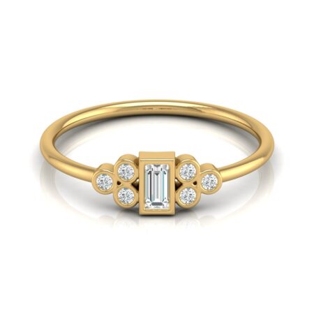 Velvet – Everyday wear lab-grown diamond ring in 14k yellow gold 2024-07-02
