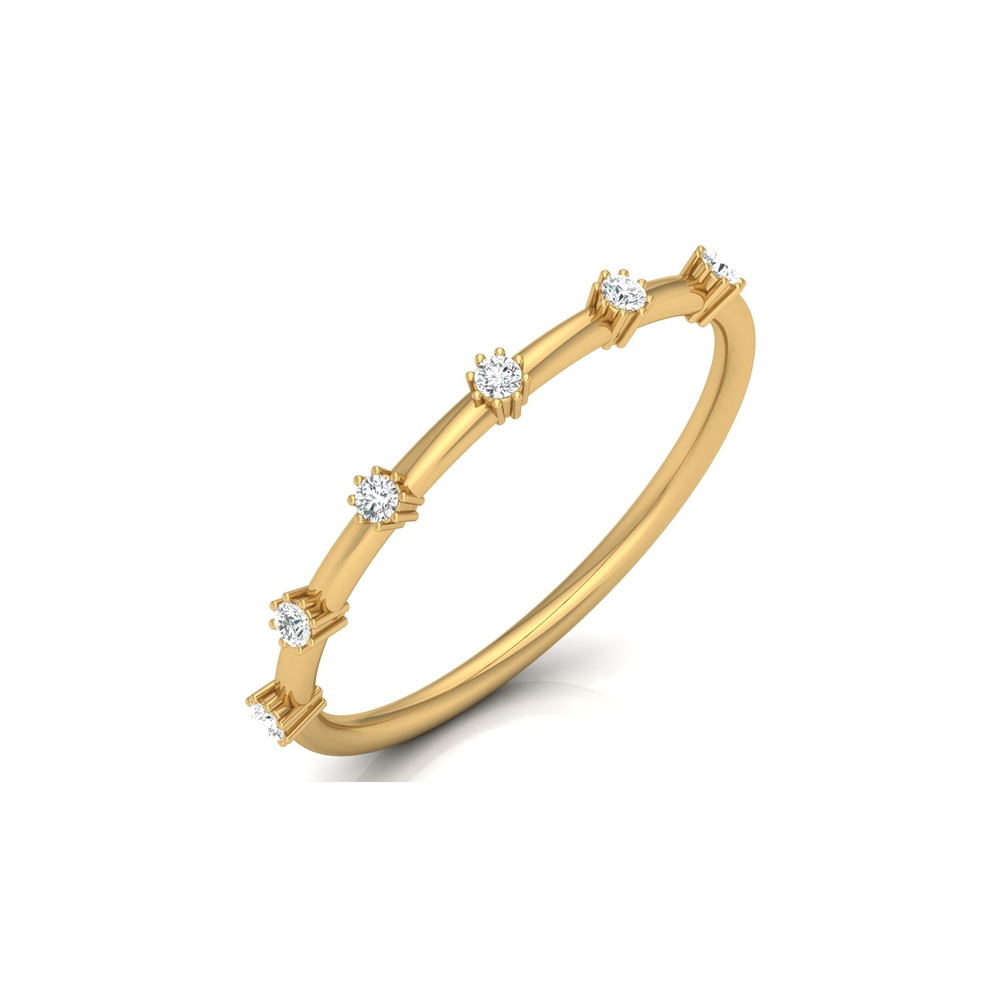 Enigma – Everyday wear lab-grown diamond ring in 14k yellow gold 2024-07-01