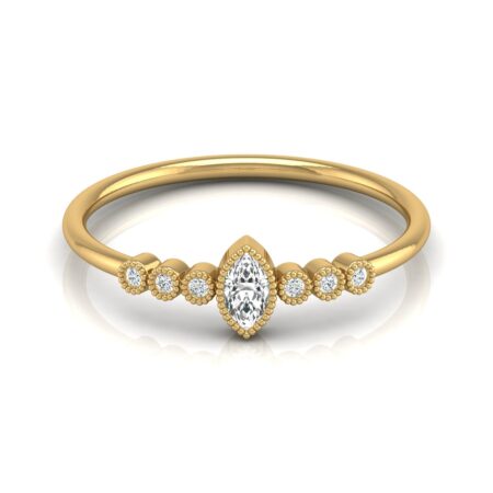 Lyric – Everyday wear lab-grown diamond ring in 14k yellow gold 2024-06-29