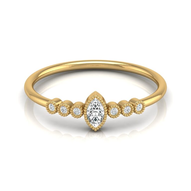 Lyric – Everyday wear lab-grown diamond ring in 14k yellow gold 2024-07-03