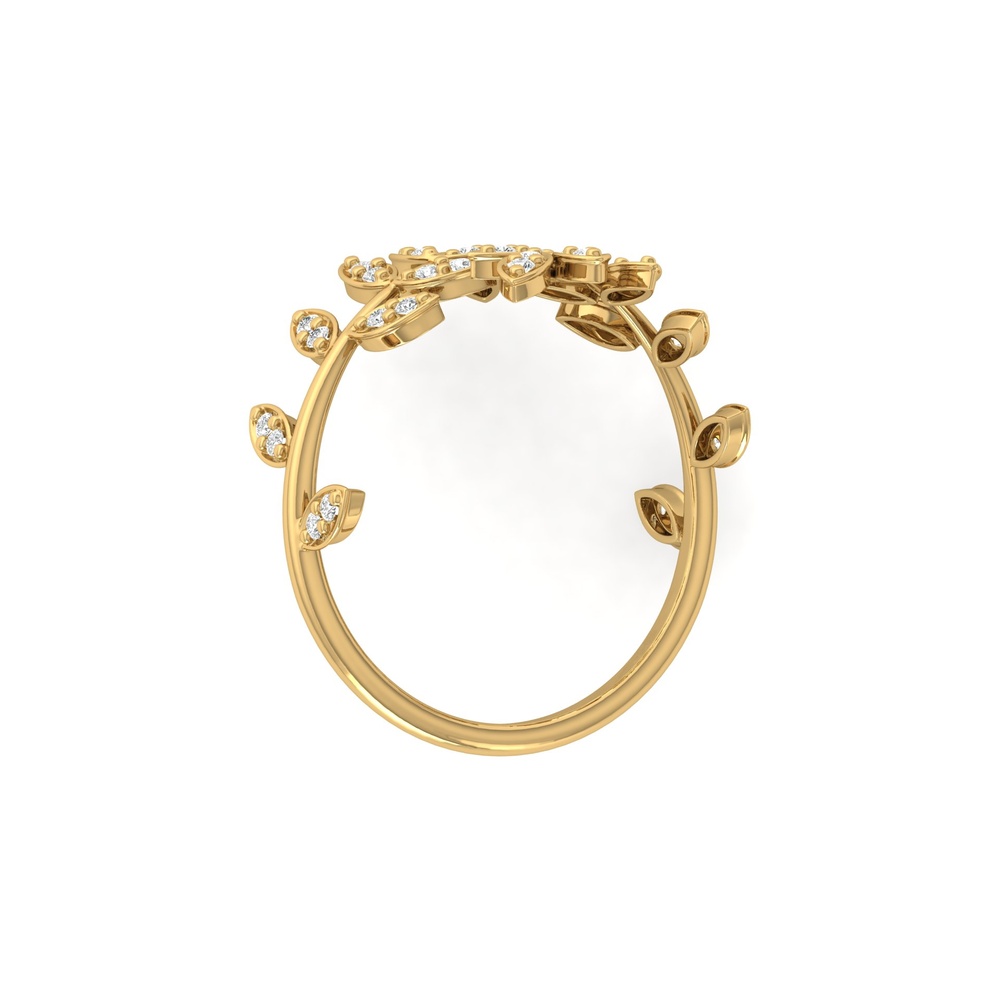Eudora – Everyday wear lab-grown diamond ring in 14k yellow gold 2024-07-02