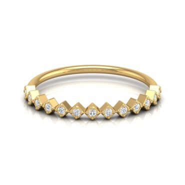 Electra – Everyday wear lab-grown diamond ring in 14k yellow gold 2024-06-28