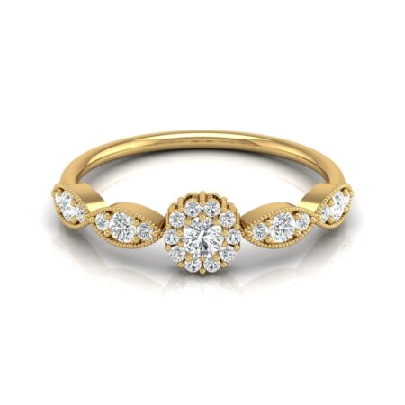 Lyra – Everyday wear lab-grown diamond ring in 14k yellow gold 2024-06-29