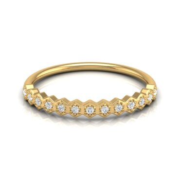 Cadenza – Everyday wear lab-grown diamond ring in 14k yellow gold 2024-06-28