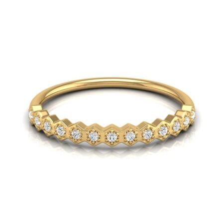 Cadenza – Everyday wear lab-grown diamond ring in 14k yellow gold 2024-06-30